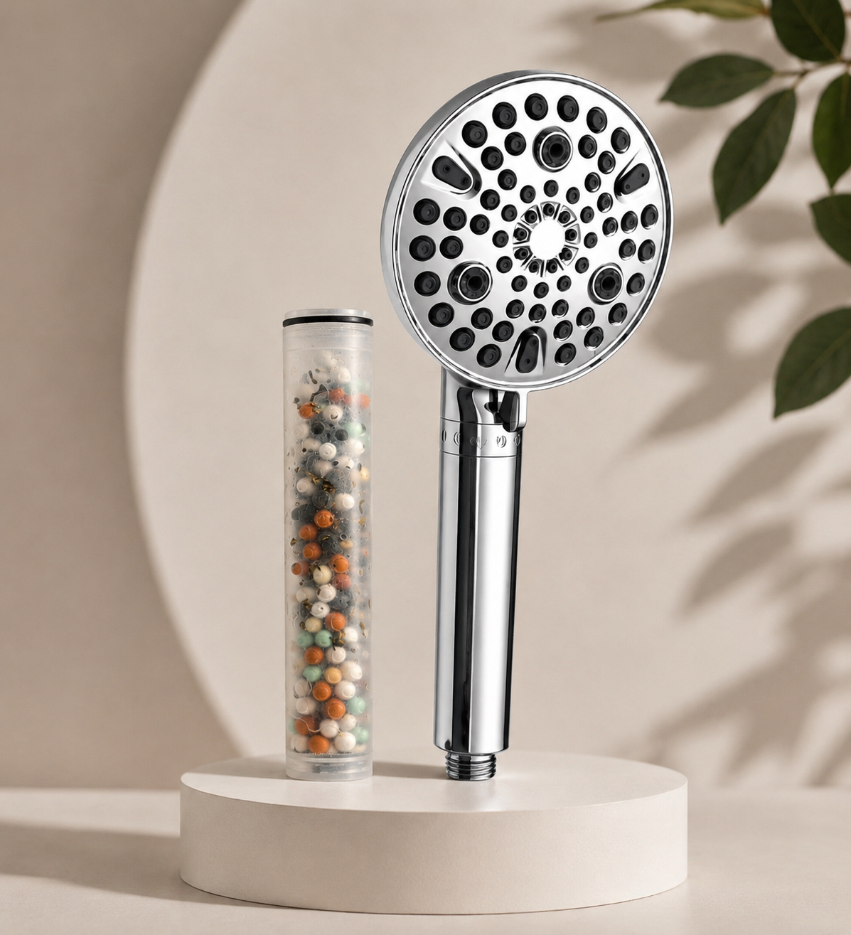 Velunor Filtered Showerhead — Vitamin C & Mineral Infusion