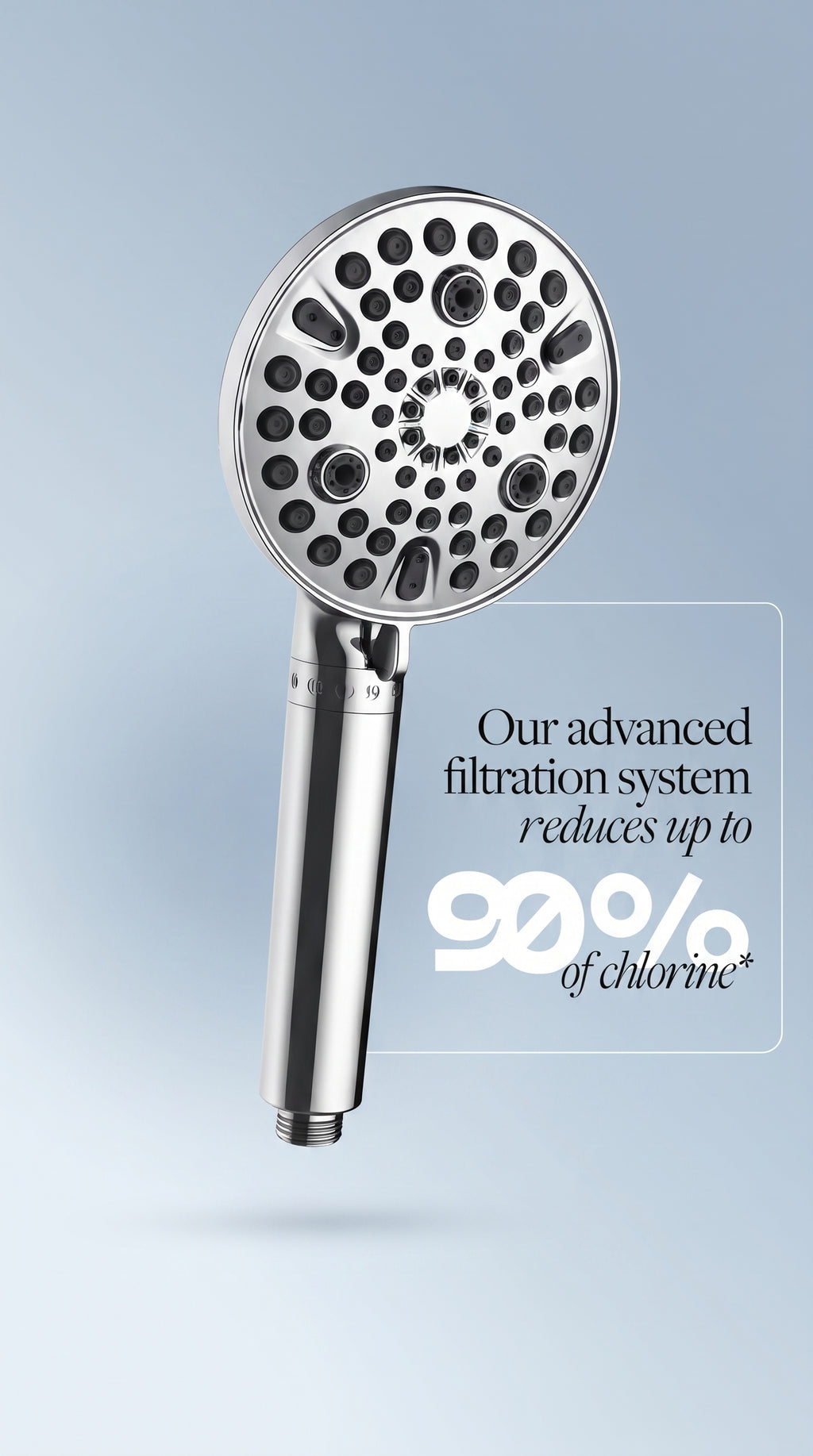 Velunor Filtered Showerhead — Vitamin C & Mineral Infusion